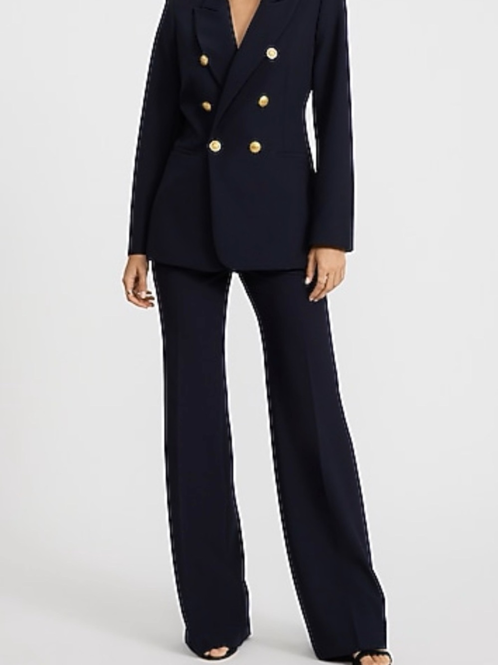 Express Black blazer with Gold buttons